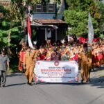 Penuh Haru dan Kebanggaan, Taruna-Taruni SMA Taruna Muhammadiyah Gunungpring Angkatan 06 Gelar Kirab Pamitan
