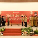 Halal Bihalal, Ribuan ASN Hingga Buruh Penuhi Gedung Budi Sasono Sukoharjo